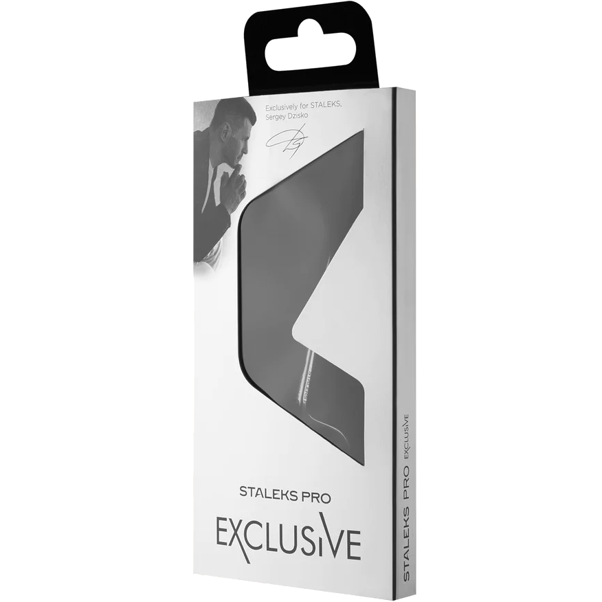 STALEKS PRO EXCLUSIVE 20 TYPE 1 PROFESSIONAL CUTICLE SCISSORS WITH NARROW TIPS SHORTENED HANDLES MAGNOLIA SX-20/1M- STALEKS™