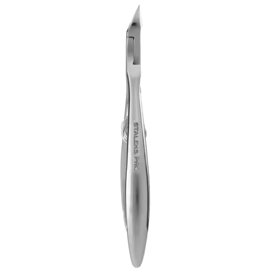 STALEKS Pro Smart 30 Spring Cuticle Nippers Full Jaw 0.27 Inch, 7 mm Ns-30-7