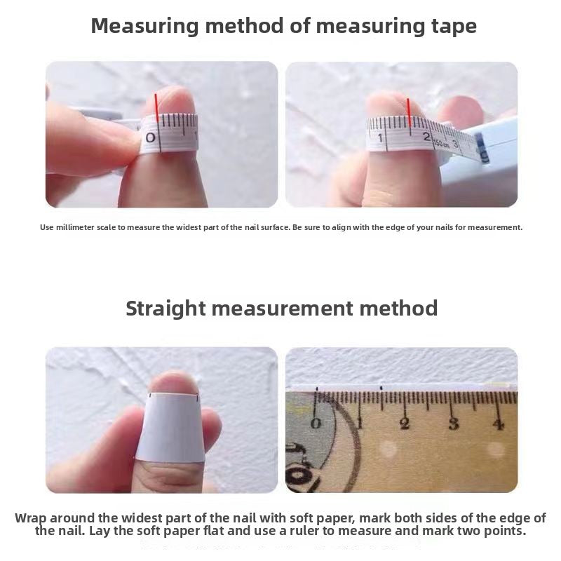 0976- Handmade press on nails fake nails removable