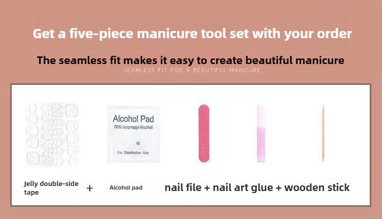 0961- Handmade press on nails fake nails removable