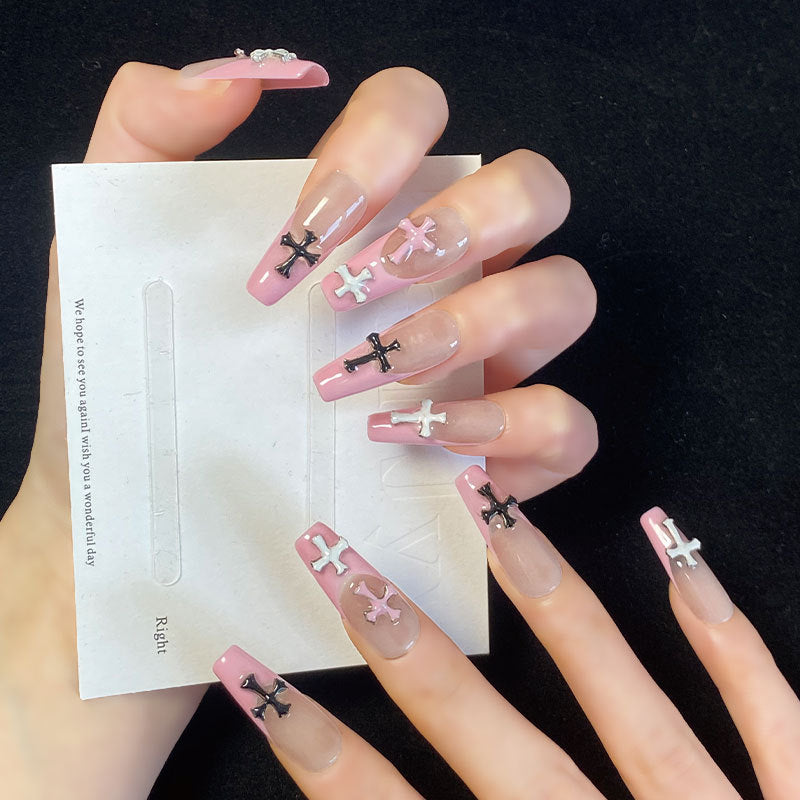 0947- Handmade press on nails fake nails removable