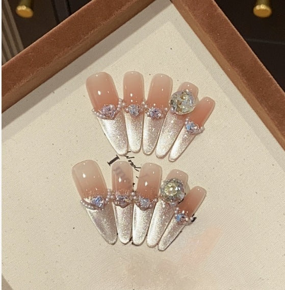 0995- Handmade press on nails fake nails removable