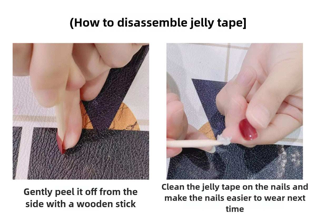 0985- Handmade press on nails fake nails removable