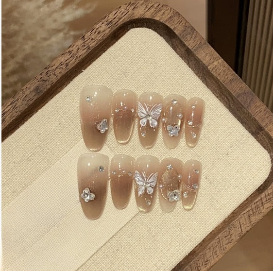 0995- Handmade press on nails fake nails removable