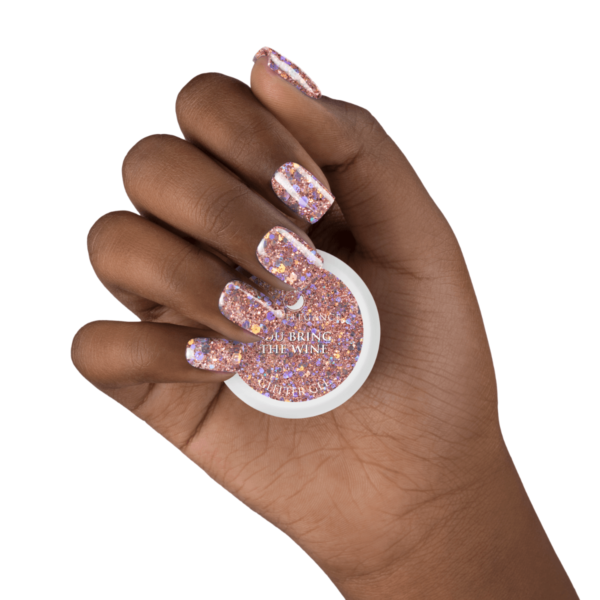 Light Elegance Glitter Gel - You Bring The Wine