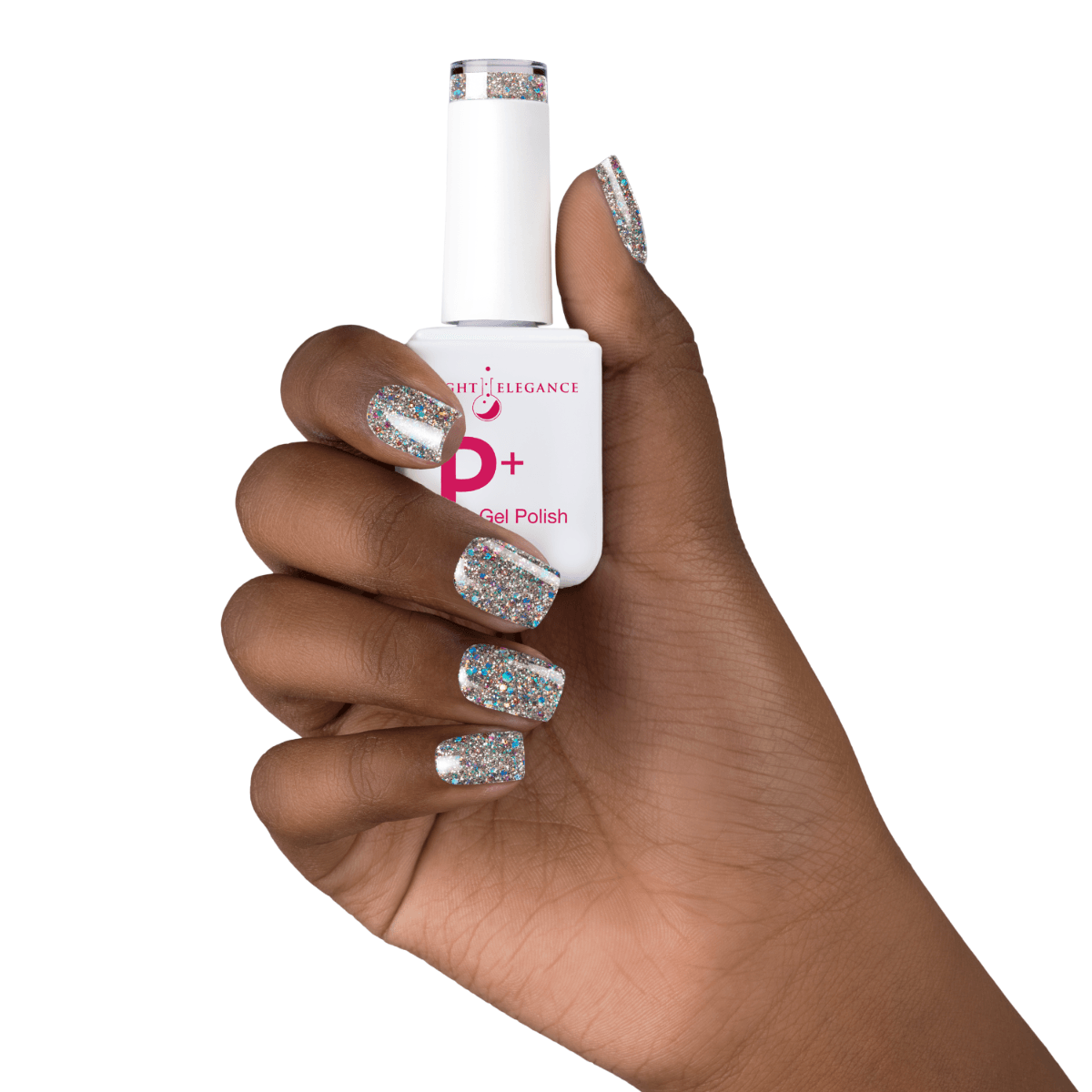 Light Elegance P+ Soak-Off Glitter Gel Polish - The Elvis Pelvis