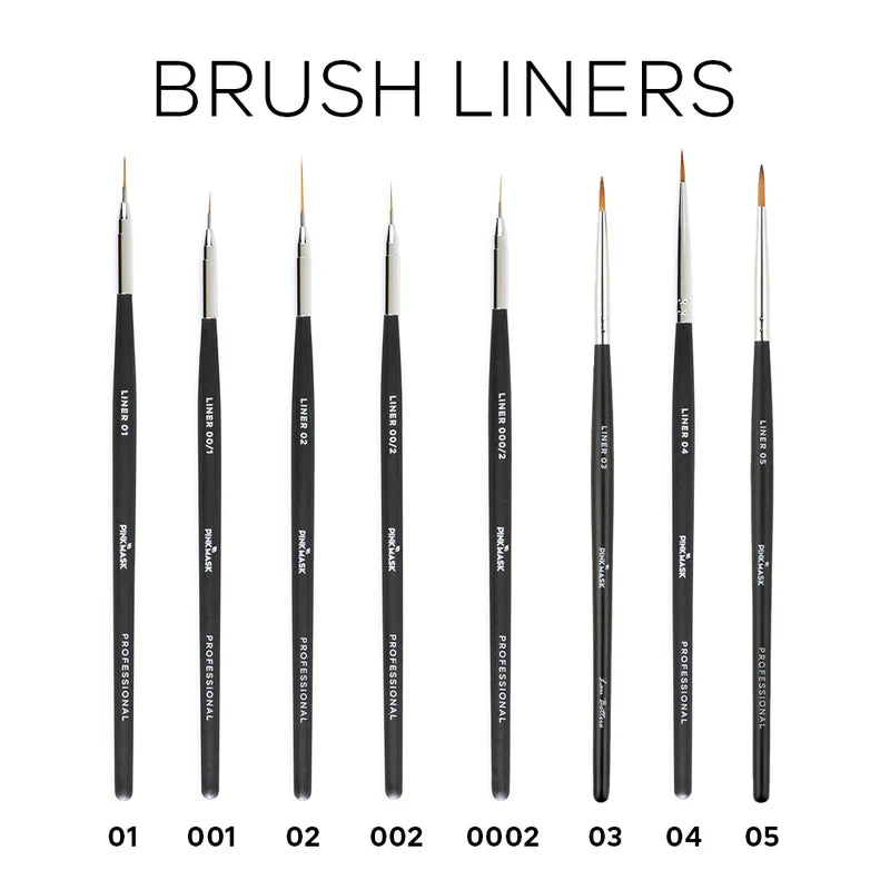 Pink Mask - Gel Brush Liner 01