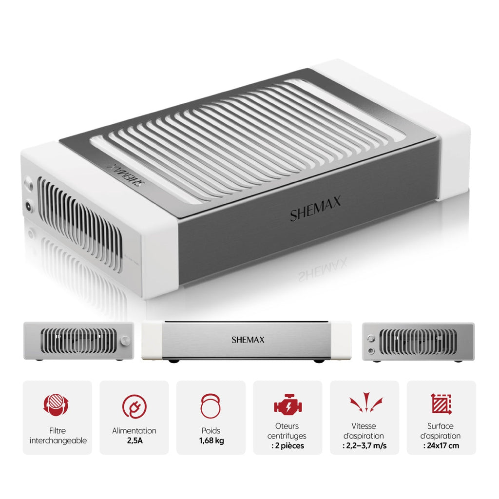 SHEMAX Style Pro Mocha Mousse Nail Dust Collector